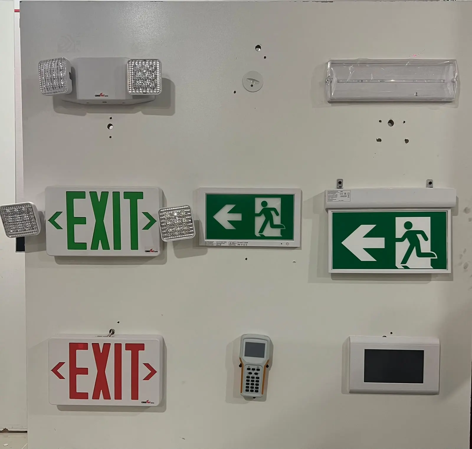 Emergency Exit Lighting & Evacuation Direction Signage — Life Safety & Security Systems