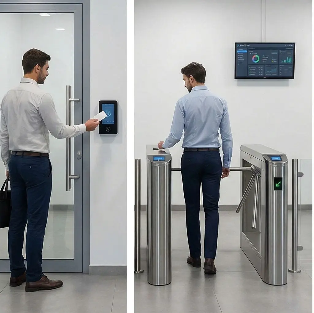 Access Control & Time Attendance Systems hardware deployment